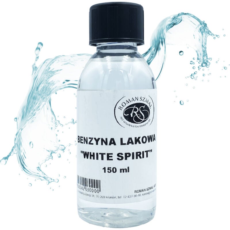 foto del prodotto acquaragia, solvente per colori ad olio roman szmal white spirit 150ml