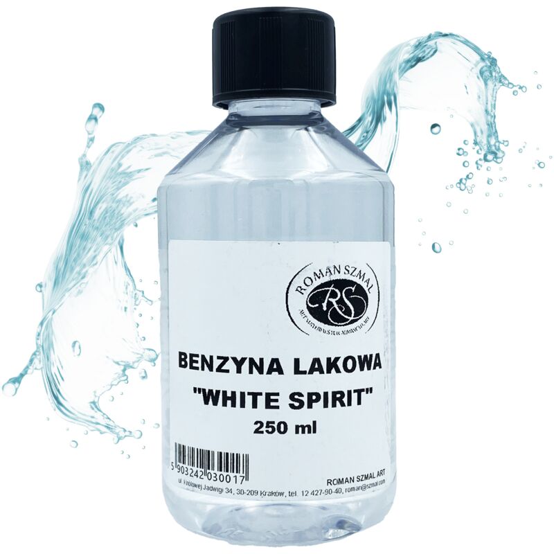 foto del prodotto acquaragia, solvente per colori ad olio roman szmal white spirit 250ml