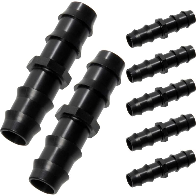 foto del prodotto acquaverde 20 manicotto portagomma, raccordo giunto per tubi e sistemi di irrigazione a goccia, 20 mm