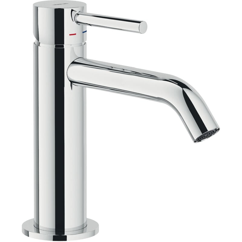 foto del prodotto acquerelli miscelatore lavabo con scarico bocca alta codice prod aq93118 15cr nobili