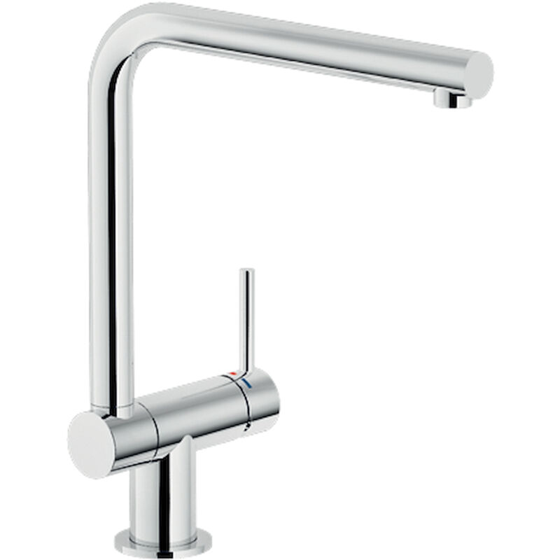 foto del prodotto acquerelli miscelatore lavello monocomando sottofinestra bocca girevole codice prod aq93114cr nobili
