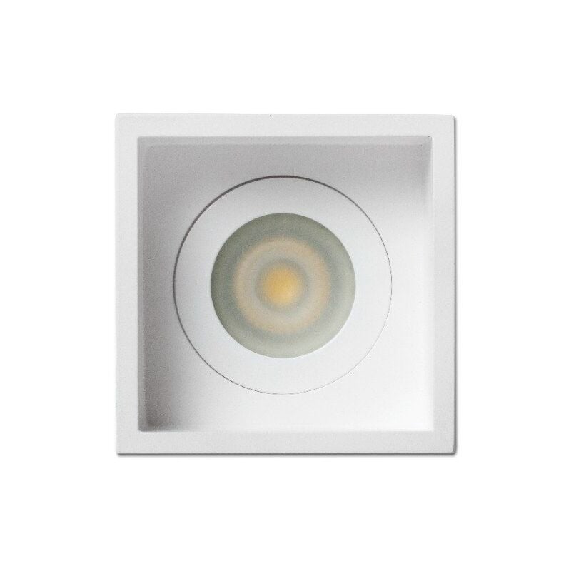 foto del prodotto acre empotrable de techo fijo blanco cuadrado ip44