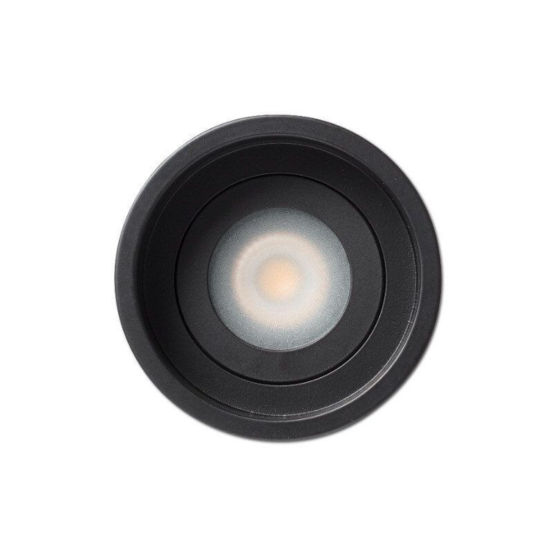 foto del prodotto acre empotrable de techo fijo negro redondo ip44