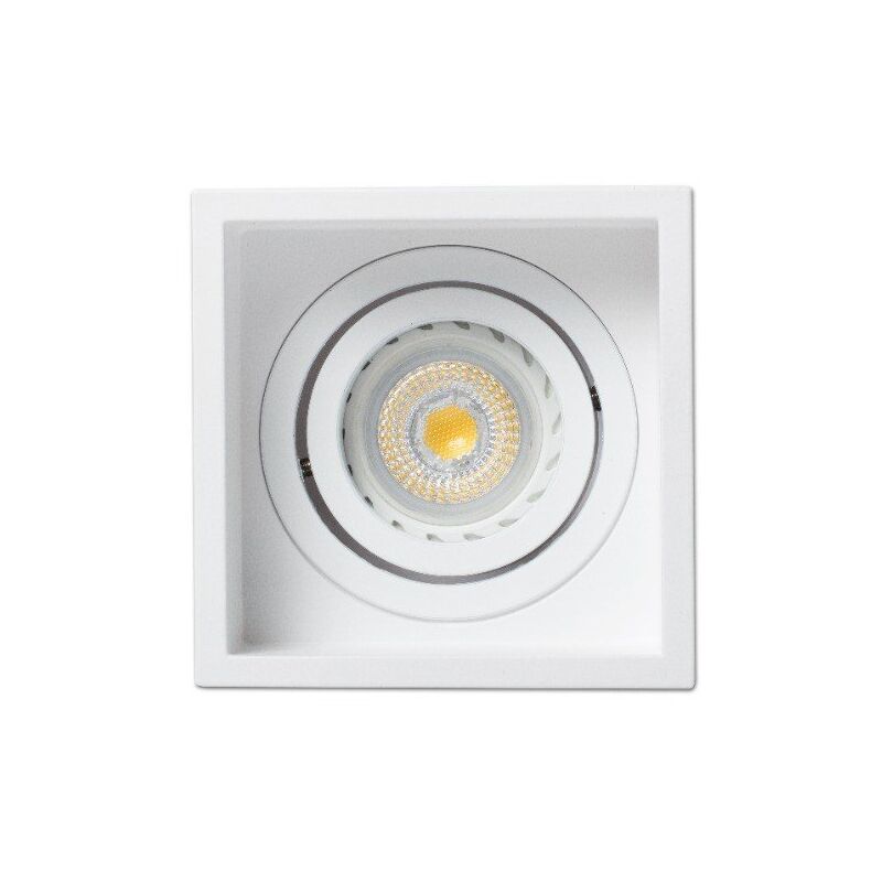 foto del prodotto acre empotrable de techo orientable blanco cuadrado