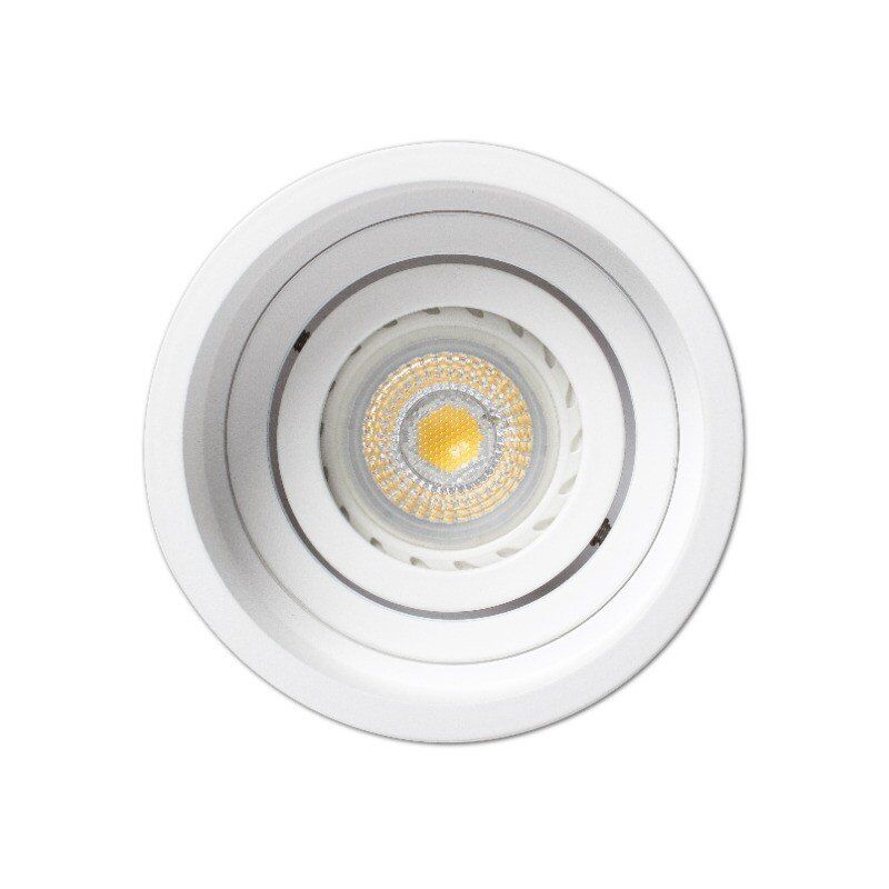 foto del prodotto acre empotrable de techo orientable blanco redondo