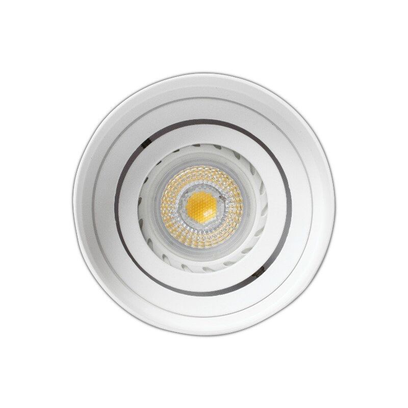 foto del prodotto acre empotrable de techo orientable blanco redondo