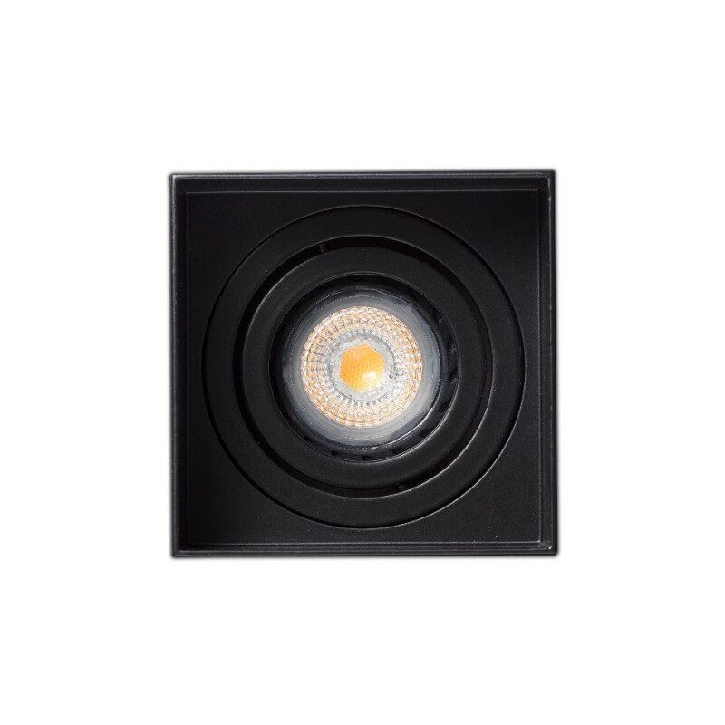 foto del prodotto acre empotrable de techo orientable negro cuadrado
