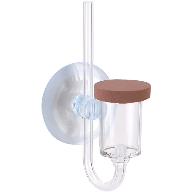 foto del prodotto acrilico acquario anidride carbonica trasparente contabolle raffinatore acquario piante acquatiche co2 atomizzatore diffusorel eosnow