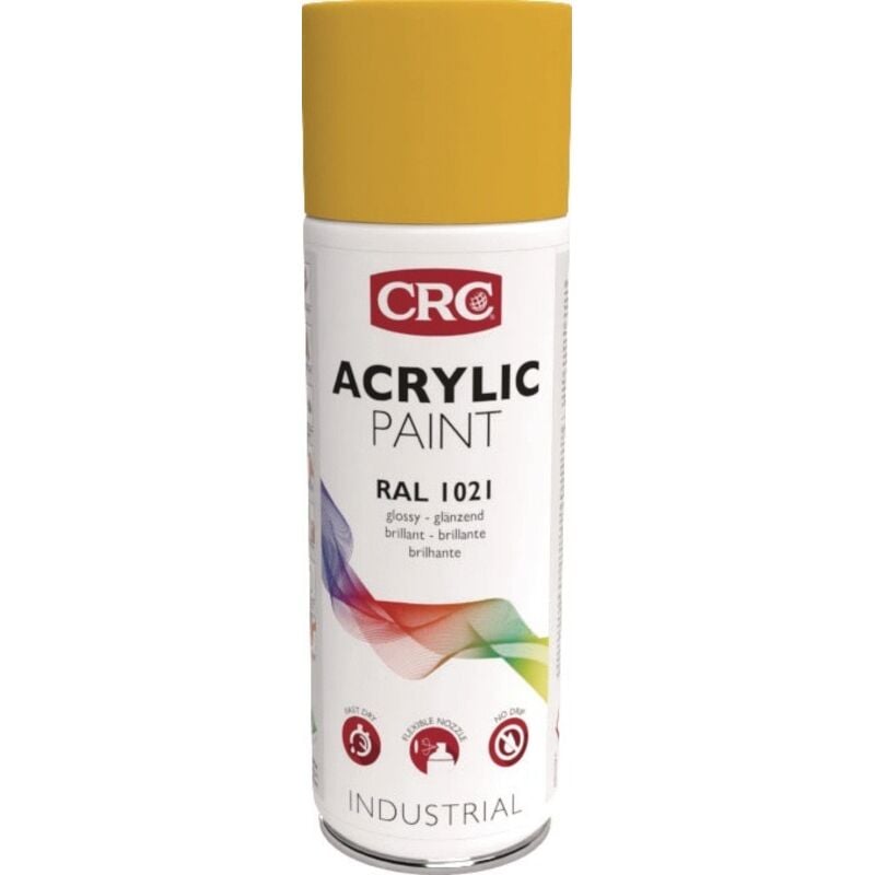 foto del prodotto acrilico giallo ral 1021 400ml aerosol a 6 