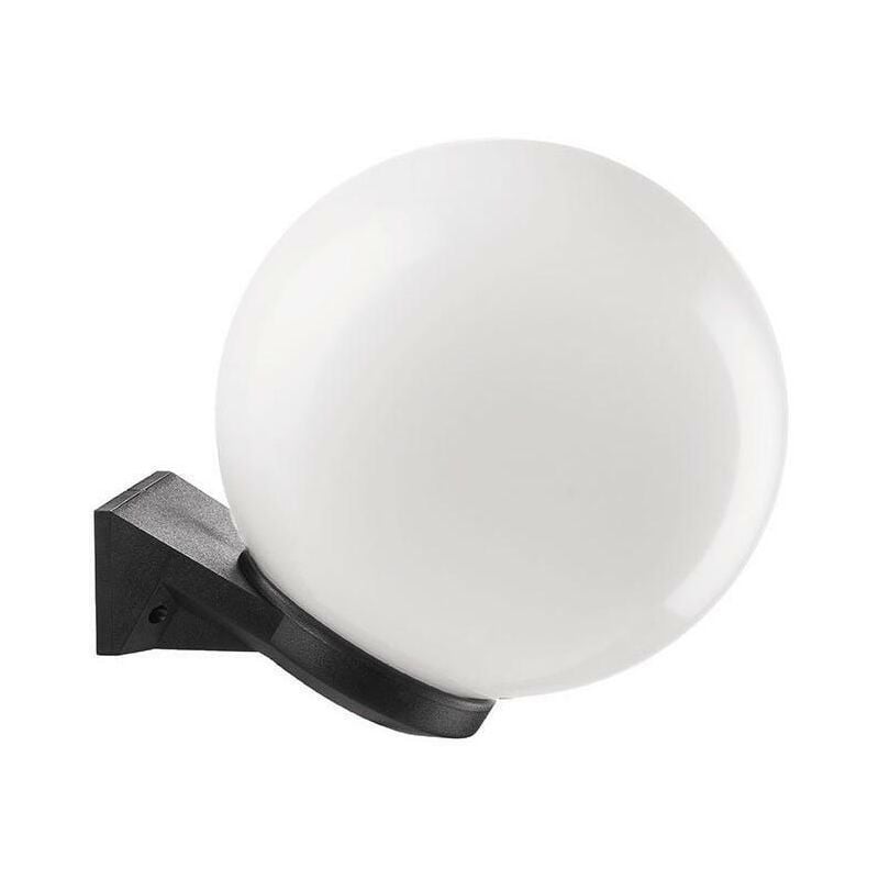 foto del prodotto acrilux applique sfera con braccio, 25 cm, opale