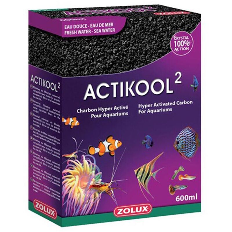immagine 0 del prodotto actikool2 600ml carbone attivo superassorbente zolux