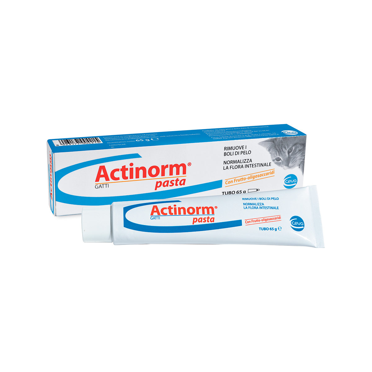 foto del prodotto actinorm pasta boli di pelo gatti 65 gr 1 ordine scegli lo sconto bzr5 bzr20 200 punti fedelt integratori per gatti