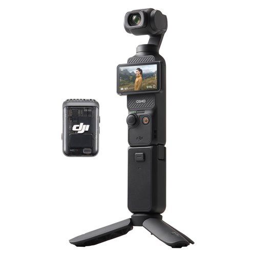 foto del prodotto action cam dji djop3c osmo pocket 3 creator combo black