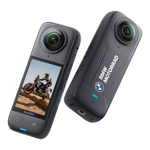 foto del prodotto action cam insta360 cinsabma x4 bmw motorrad edition black