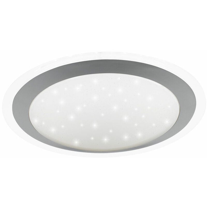 foto del prodotto action plafoniera con cielo stellato lampada da soffitto a led lampada da camera da letto led, metallo acrilico, 11w 700lm bianco caldo, dxh 34x8,5