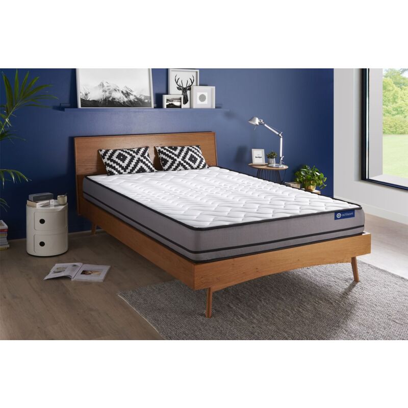foto del prodotto actisom matelas actiflex night 135x200cm, ressorts ensach s, confort tr s ferme, 3 zones de confort