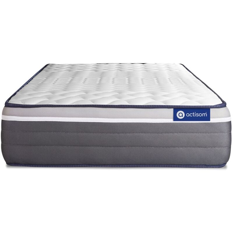 foto del prodotto actisom materasso actiflex plus 90x200cm spessore 26cm molle insacchettate e memory foam molto rigido
