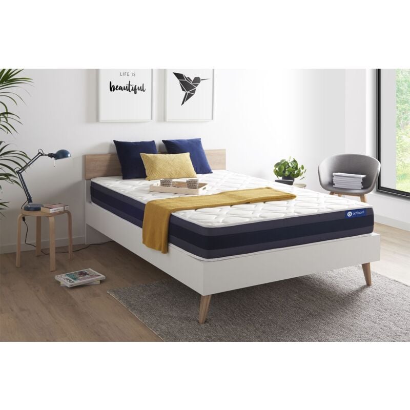 foto del prodotto actisom materasso matrimoniale actilatex morpho 160x195cm spessore 24cm lattice e memory foam bilanciato