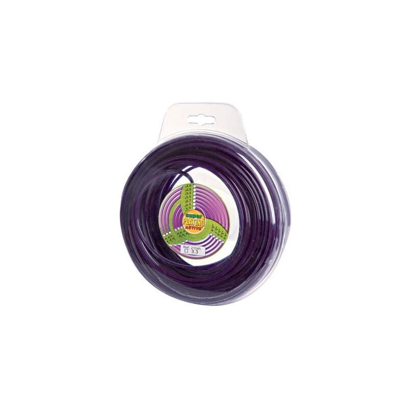 foto del prodotto active filo x decespugliatore platino tondo mm 3,0 mt 67