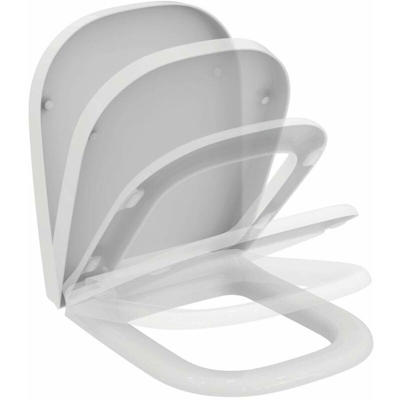 foto del prodotto active sedile chiusura rallentata, bianco eur ideal standard