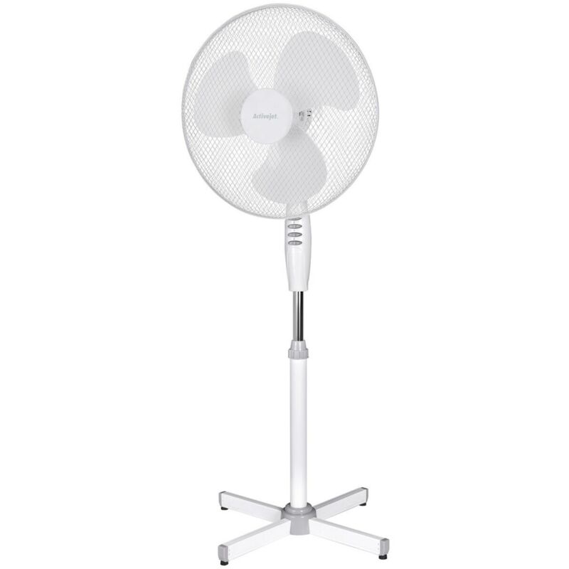 foto del prodotto activejet ventilatore a piantana wsr 40b bianco grigio argentato 50 w