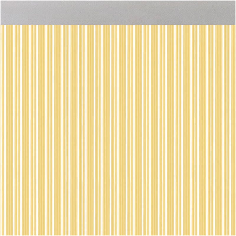 foto del prodotto acudam tenda ferrara porte giallo trasparente esterno pvc alluminio 90 x 210 cm