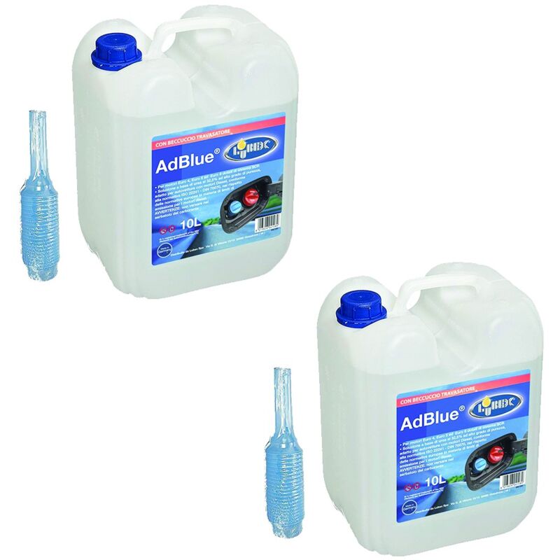 foto del prodotto ad blue additivo tanica con beccuccio litri 10. 20 litri - lubex