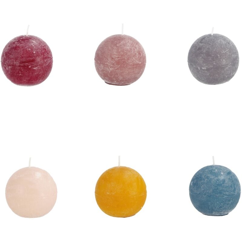 foto del prodotto ad trend candela profumata brina a sfera d.6cm in 6 colori