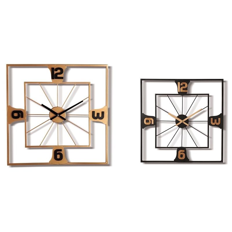 foto del prodotto ad trend orologio da parete in ferro 71.5cm in 2 colori