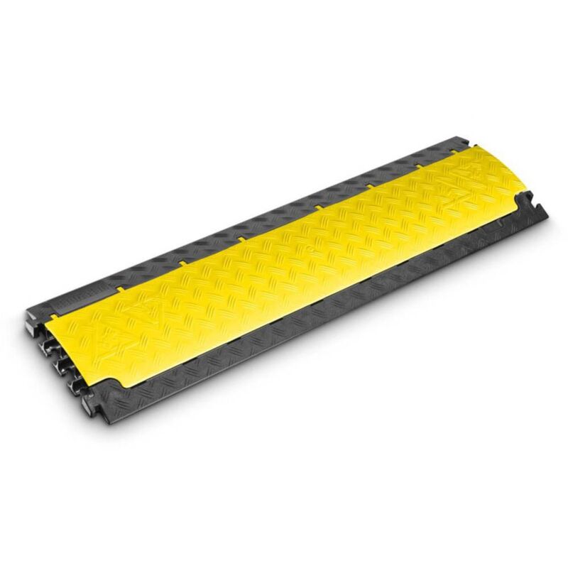 foto del prodotto adam hall defender by ponte passacavi 85150 termoplastico poliuretano tpu nero, giallo numero canali 6 1010 mm contenu