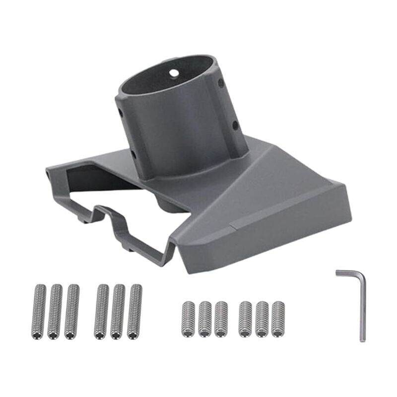 foto del prodotto adaptateur de tuyau – support de tuyau adaptateur de tuyau, galerie de toit support de montage d'antenne satellite standard avec douille d'extension de 70 mm – support en aluminium