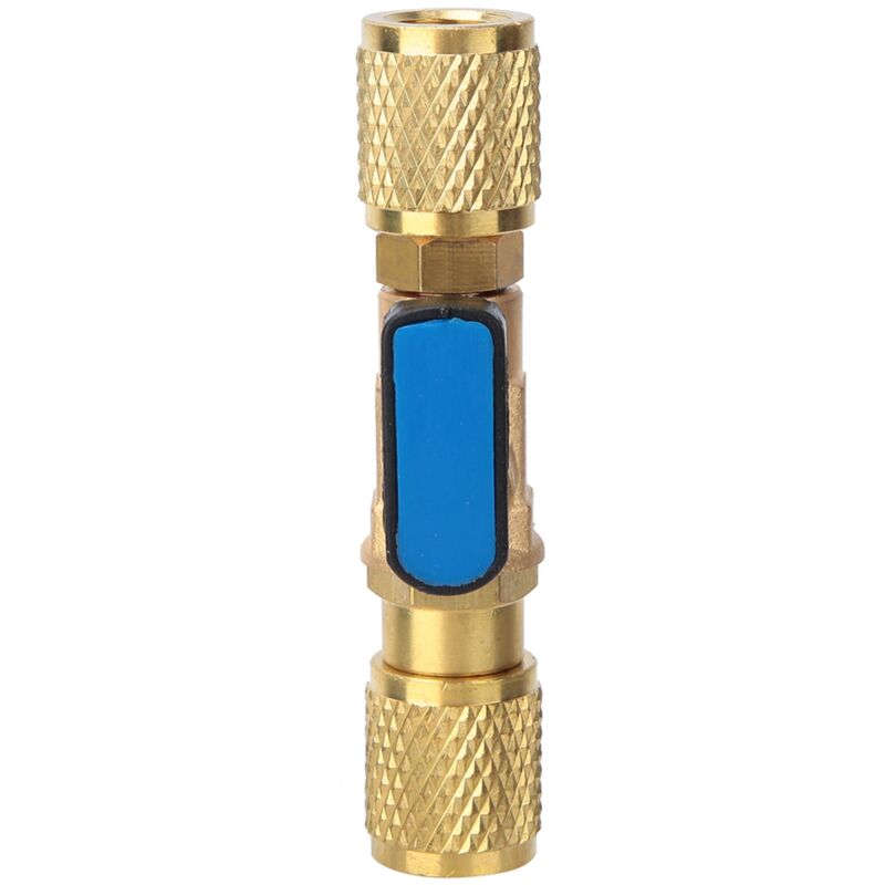 foto del prodotto adaptateur de vanne boisseau sph rique de r frig ration en laiton connecteur de vanne boisseau sph rique de r frig rant g1 4 