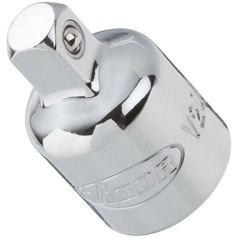 foto del prodotto adapter v2071 attacco quadro, cavo, 3 8 di pollice 10 mm attacco quadro, massiccio, 1 4 di pollice 6,3 mm 27 mm