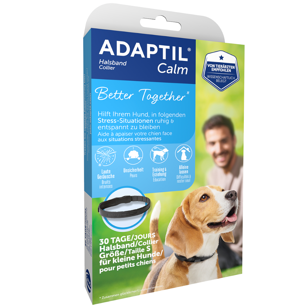 foto del prodotto adaptil collare calmante per cani misura collo fino a 37,5 cm cuccioli taglia piccola 