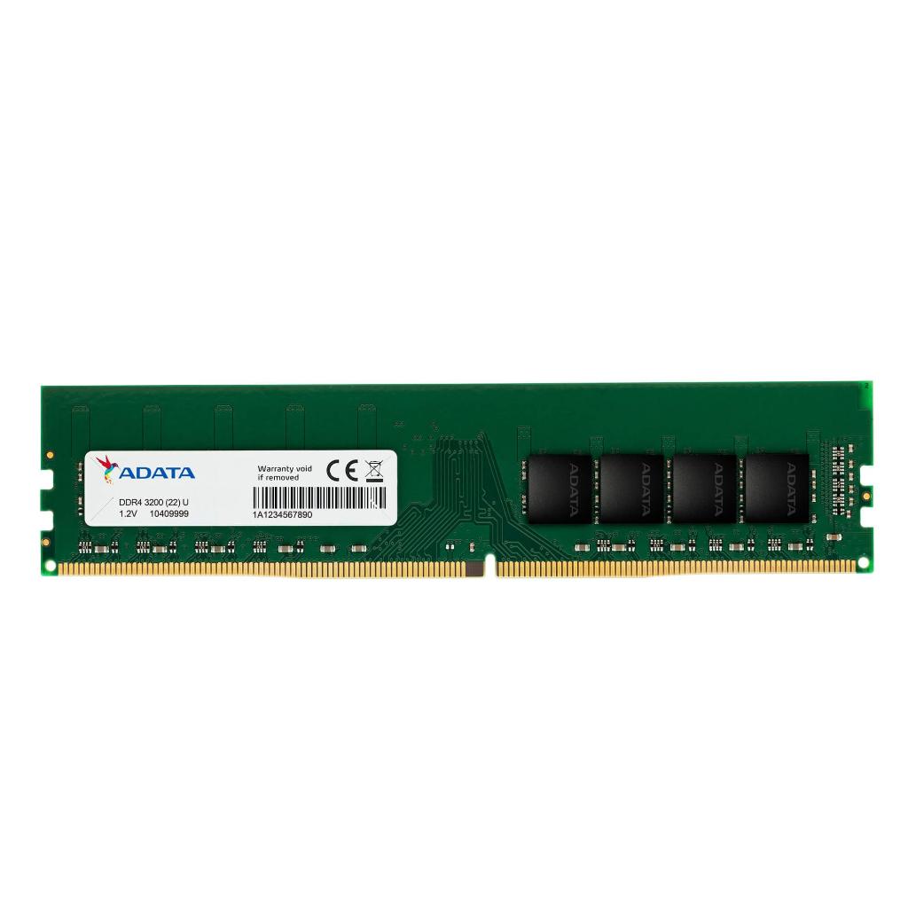 foto del prodotto adata ad4u320032g22 sgn memoria 32 gb 1 x 32 gb ddr4 3200 mhz