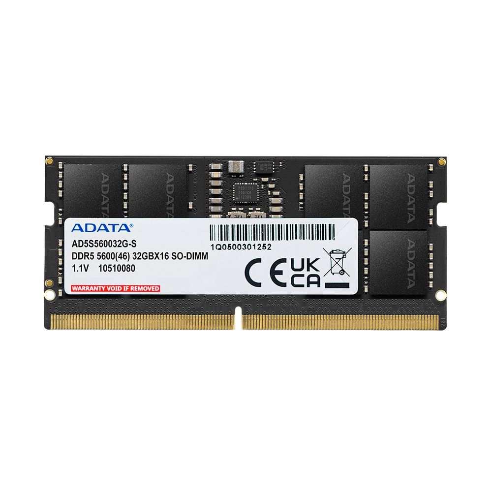 foto del prodotto adata ad5s560016g s memoria 16 gb 1 x 16 gb ddr5 5600 mhz data integrity check verifica integrit dati 