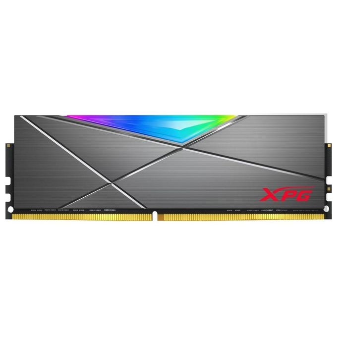 foto del prodotto adata memoria ram gaming xpg spectrix d50 16gb ddr4 3200mhz rgb cl16 20 20 tungsten grey