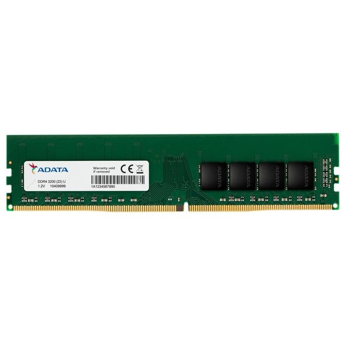 foto del prodotto adata ram 32gb ddr4 dimm 3200mhz 1024x8