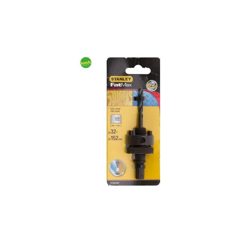 foto del prodotto adatatore mandrino stanley per sega a tazza diametro regolabile 32 152 mm