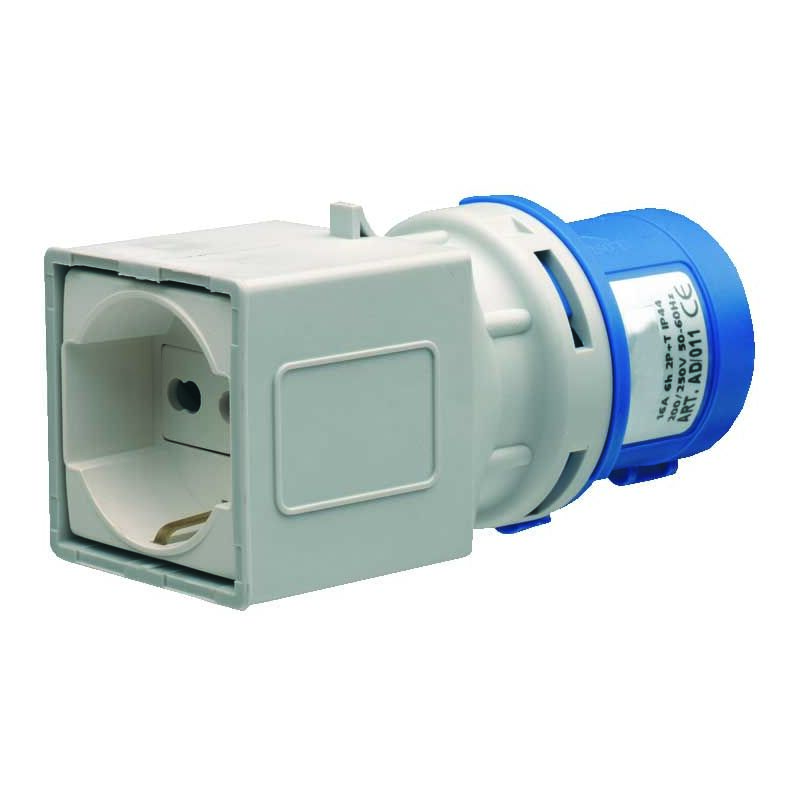 foto del prodotto adatt.spina cee 200v schuko bi