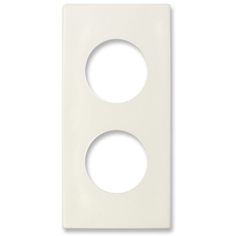 foto del prodotto adattatore 2 fori per serie bticino matixgo bianco fracarro 287781