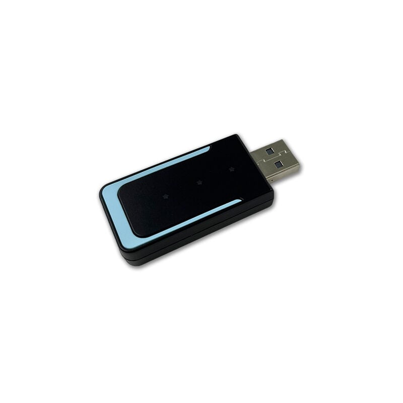 foto del prodotto adattatore 2 in 1 wireless per carplay e android auto converti da cablato a wireless plug play adatto per auto con carplay aa cablato con ios 12 