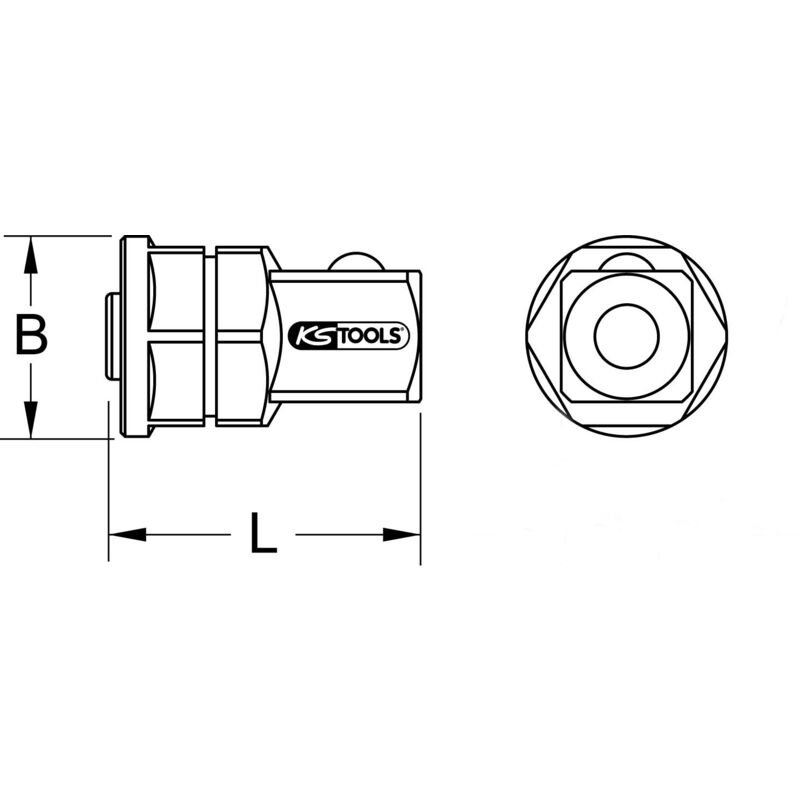 foto del prodotto adattatore a bussola gear 1 2 x3 4 