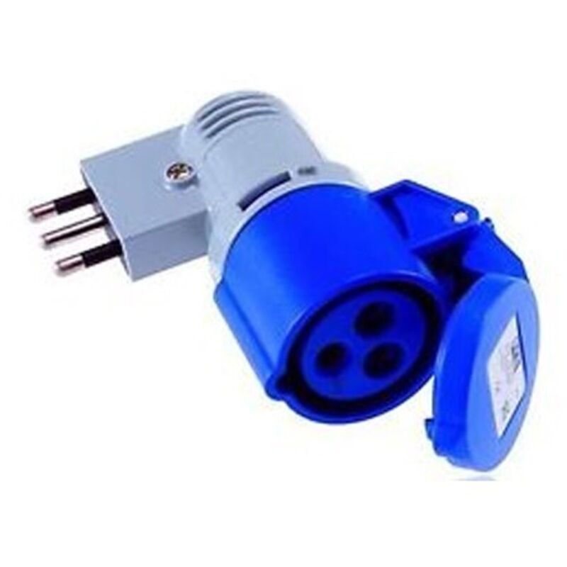 foto del prodotto adattatore a pettine industriale 16a 2p t elettrocanali cod. ec690513