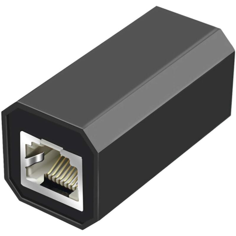 foto del prodotto adattatore accoppiatore rj45 ethernet femmina femmina