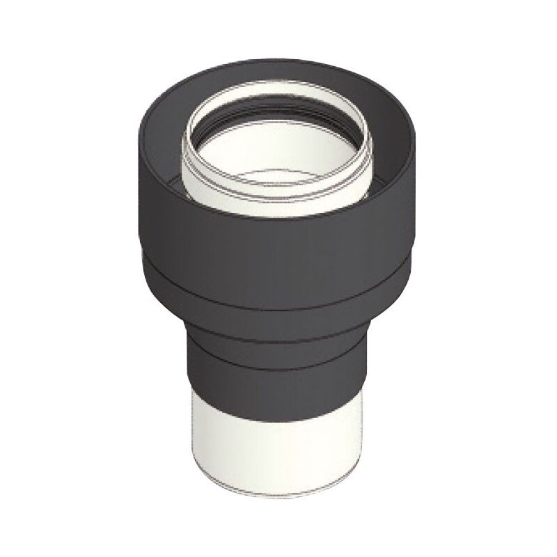 foto del prodotto adattatore camino solo scarico 80 mm con interno in pp ed esterno in pvc 00000051373