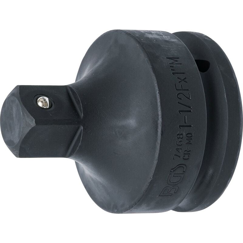 foto del prodotto adattatore chiavi a bussola quadro interno 38 mm 1 1 2 quadro esterno 25 mm 1 