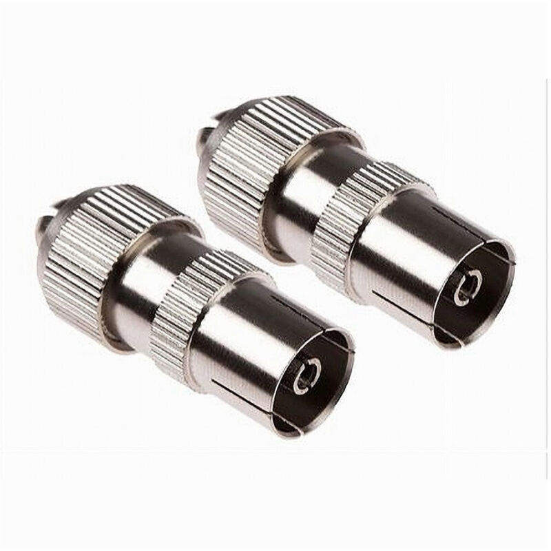 foto del prodotto adattatore connettore antenna femmina cavo coassiale antenna tv c 010 maxtech