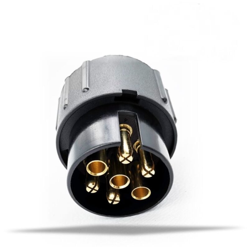 foto del prodotto adattatore convertitore mini adattatore per auto in plastica da 12 v 7 13 per presa di corrente per trattore e rimorchio