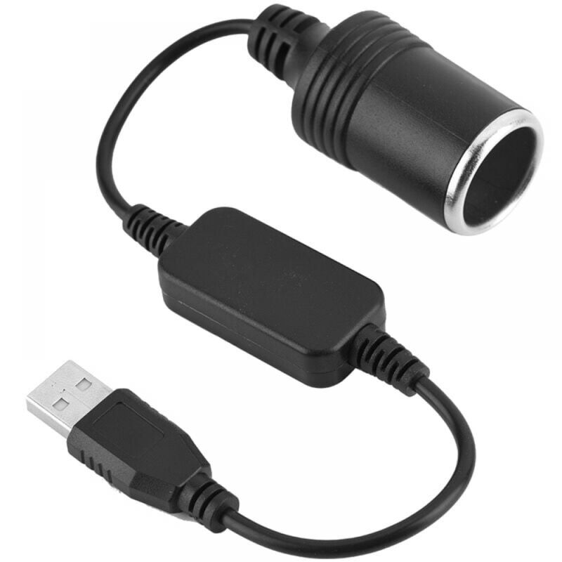 immagine 0 del prodotto adattatore convertitore per accendisigari da auto, 1 porta usb, a presa accendisigari da 12 v, cavo adattatore per registratore di guida, cane